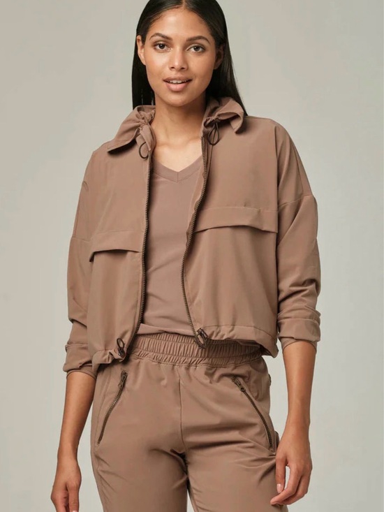 925fit Jackets & Blazers - 925fit Globetrotter Jacket in Latte